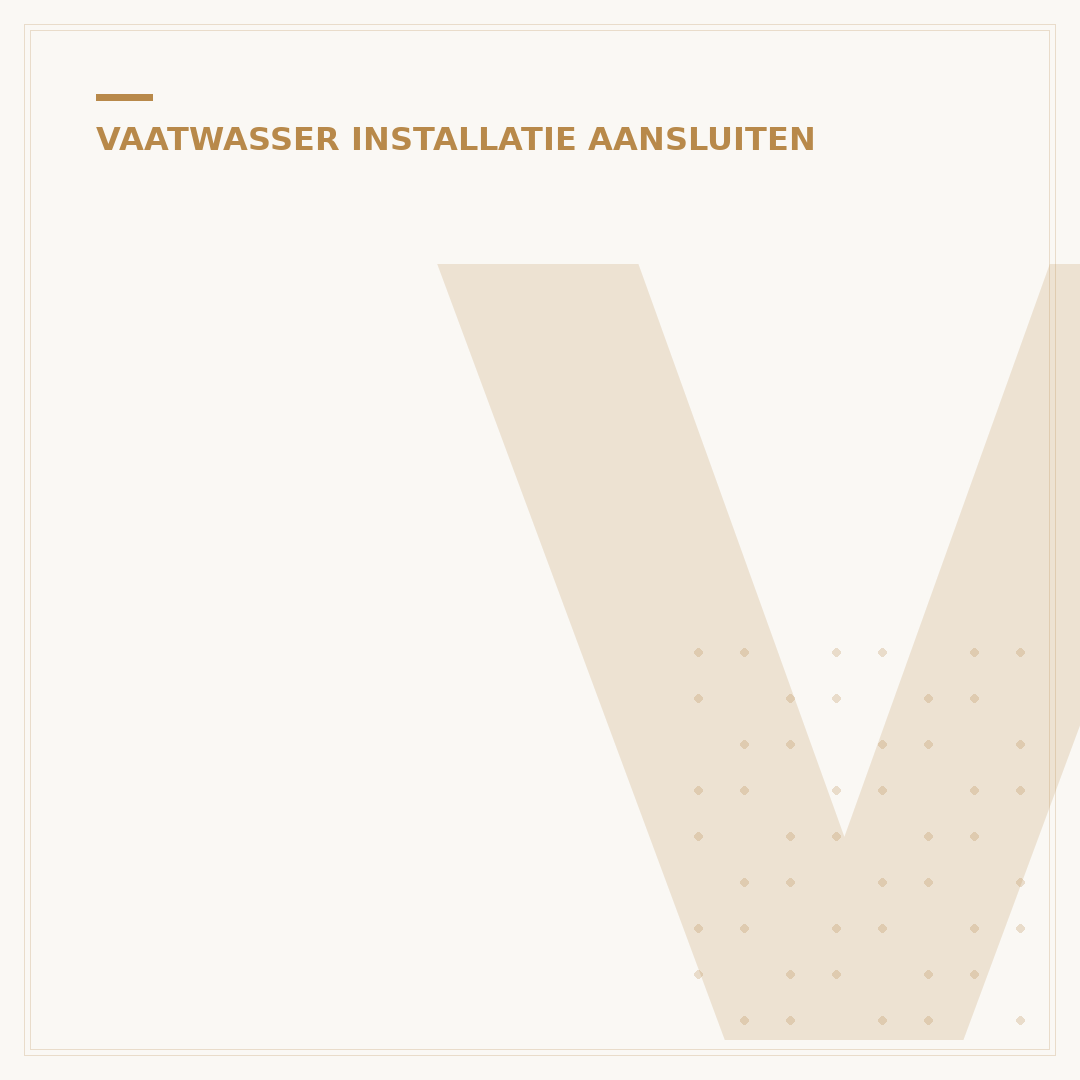 Vaatwasser Aansluiten: 4 Stappen voor een Succesvolle Installatie
