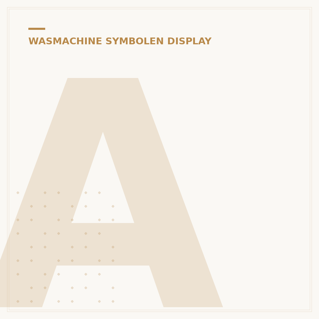 AEG Wasmachine Symbolen: 5 Belangrijke Displays Gids