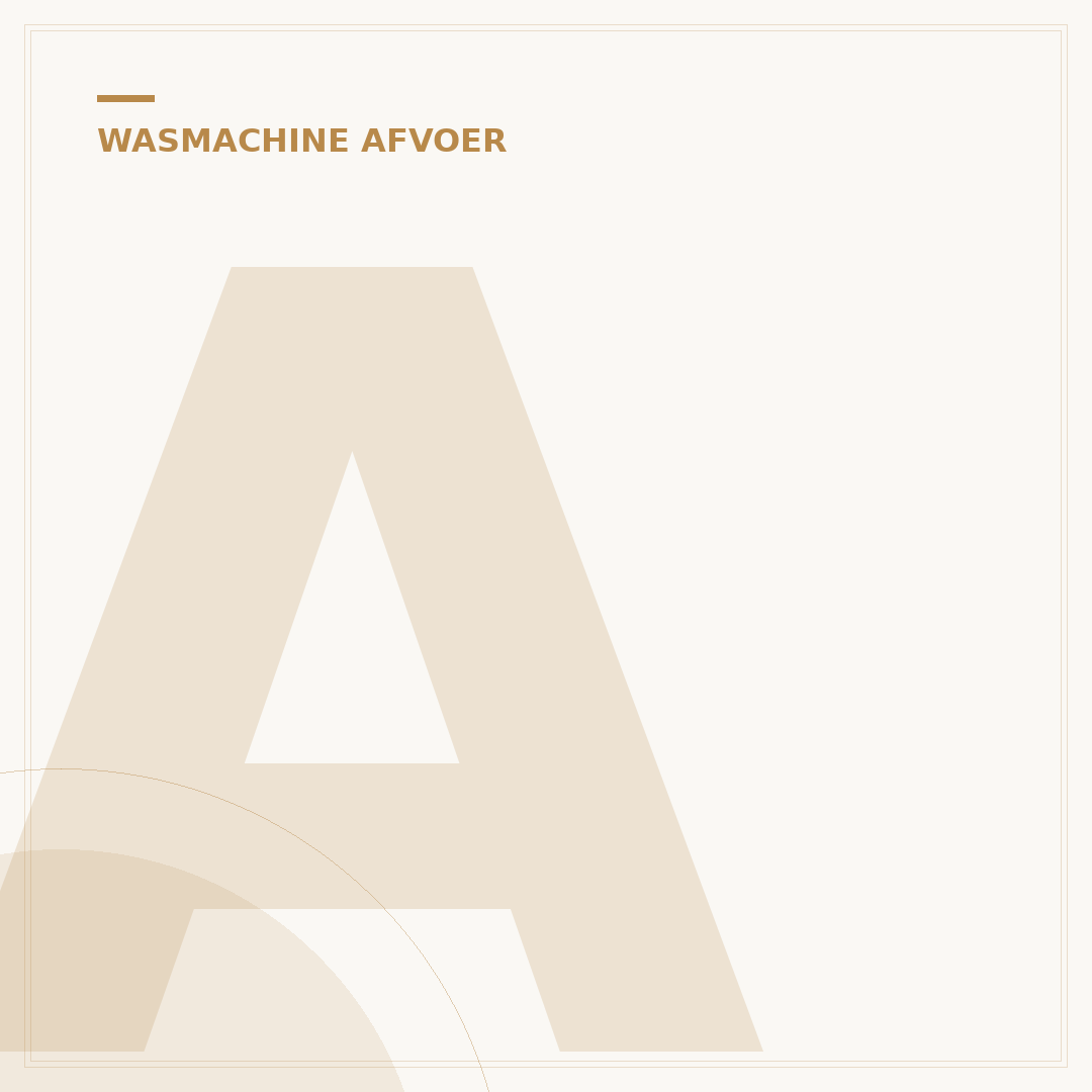 Afvoer wasmachine 40 of 50: Kies de Juiste Diameter Direct