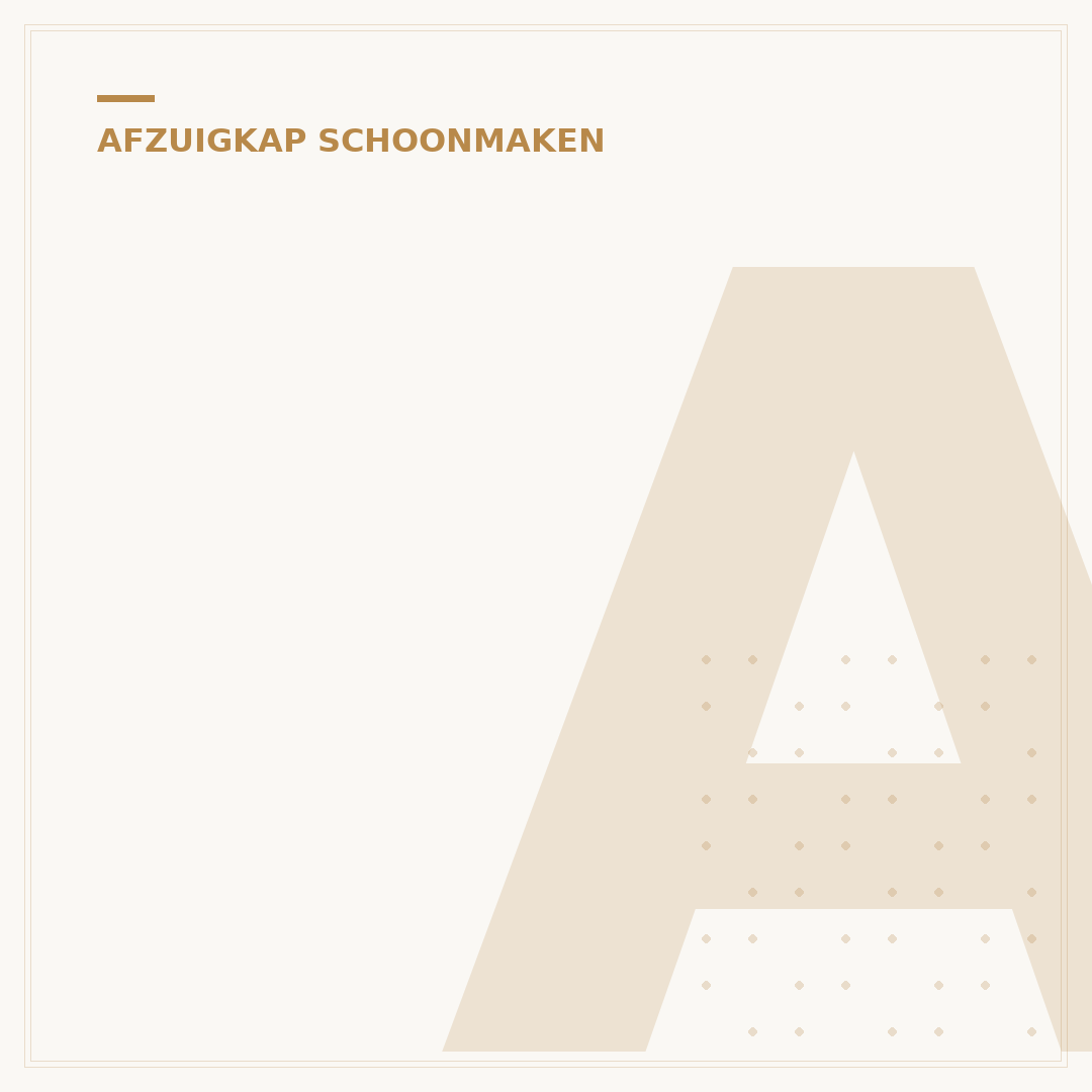 Afzuigkap filter schoonmaken: Oma's 3 beste tips