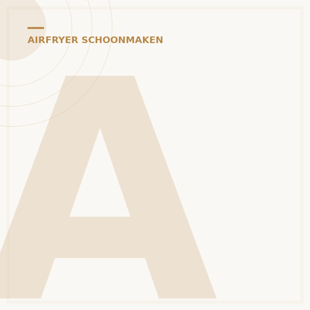 Airfryer Schoonmaken met Citroensap: 3 Slimme Trucs