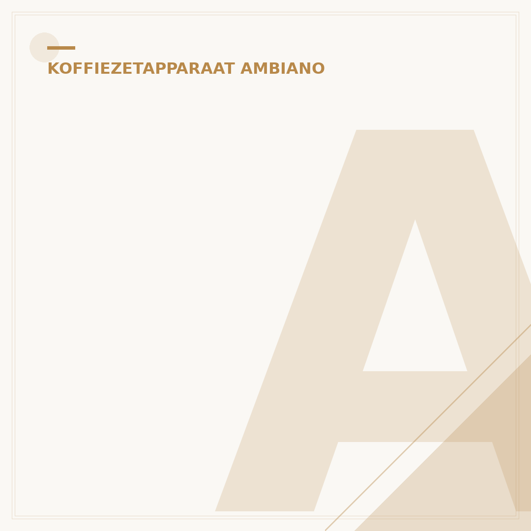 Ambiano Koffiezetapparaat: 5 Plaatsings- & Gebruikstips