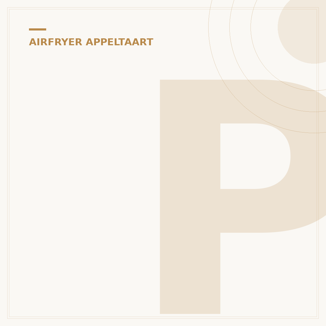 Perfecte Appeltaart Airfryer: 5 Tips voor Succes