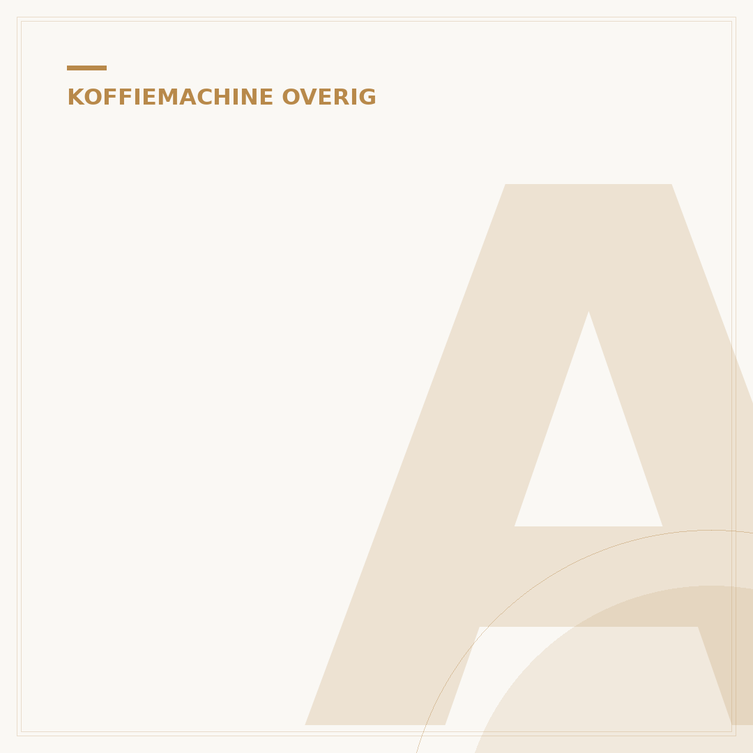 ATAG Koffiemachine: Problemen & Oplossingen voor Elke Ruimte