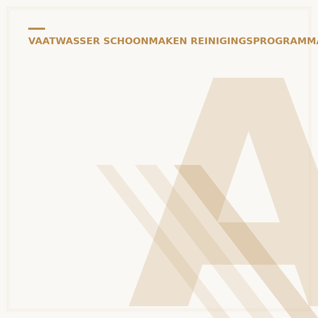 Atag Vaatwasser Reinigingsprogramma: 5 Tips voor Optimale Prestaties