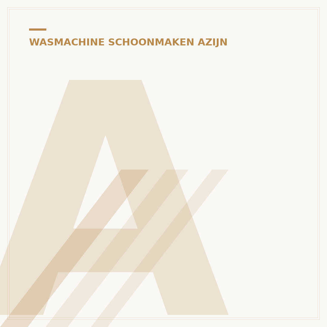 Azijn in wasmachine: welk vakje voor optimaal resultaat?