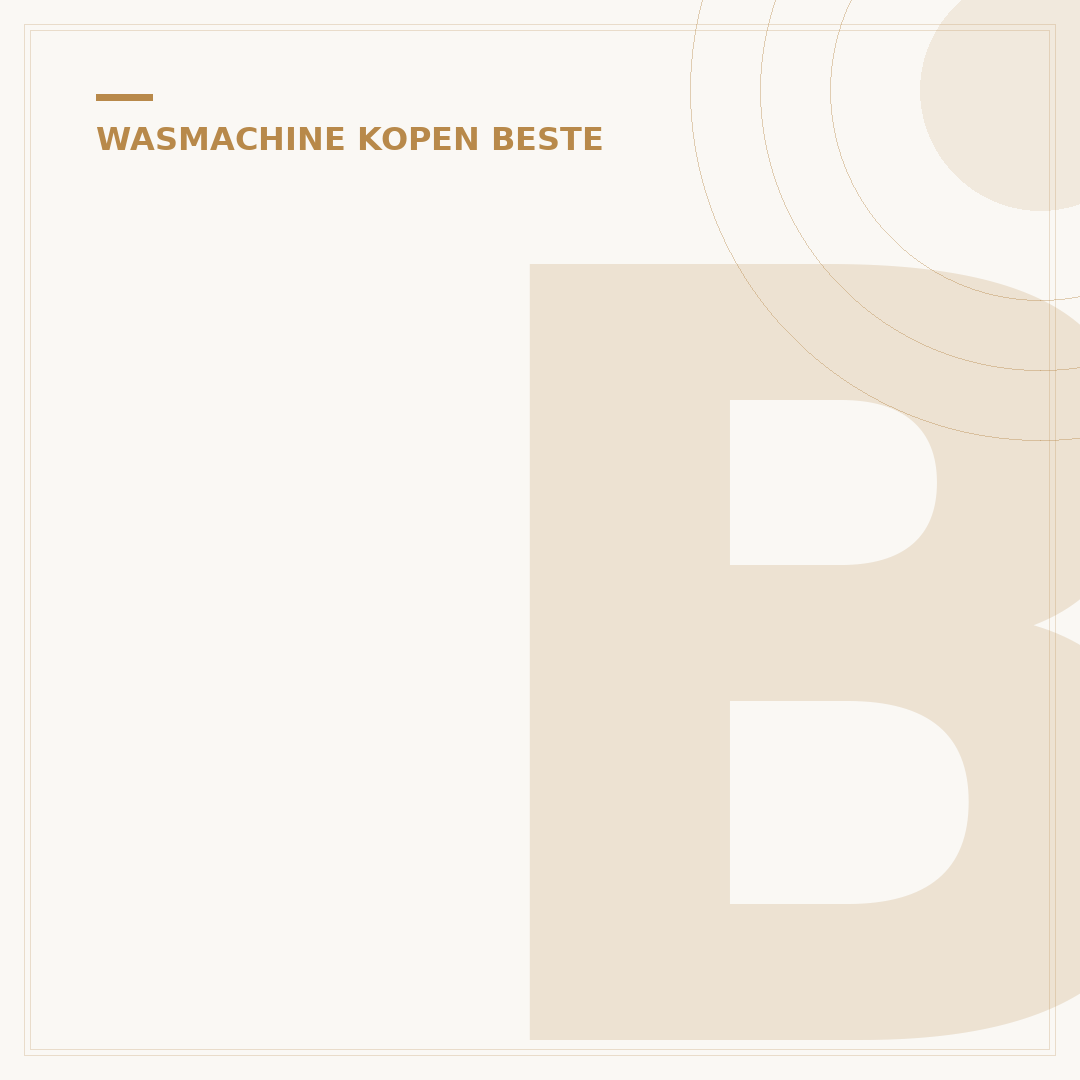 Beste goedkope wasmachine: Top 5 keuzes onder €400