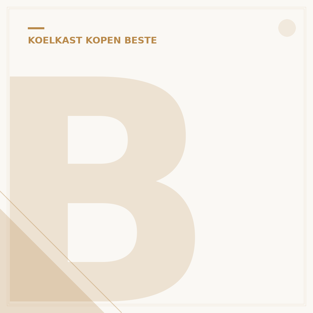 Beste Mini Koelkast: 5 Modellen voor Elke Ruimte in 2025
