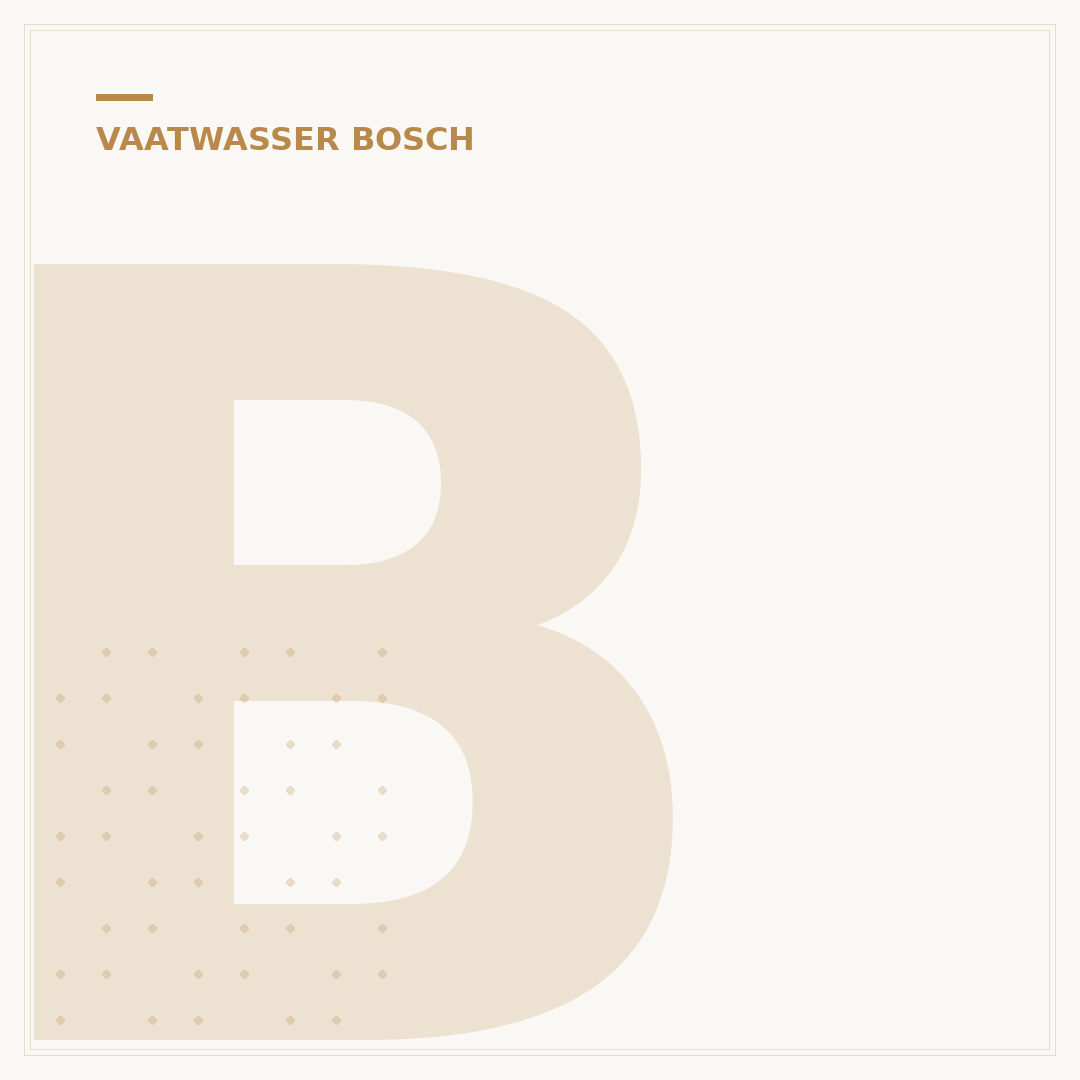 Bosch Vaatwasser E21: 5 Oorzaken & Oplossingen voor Uw Probleem