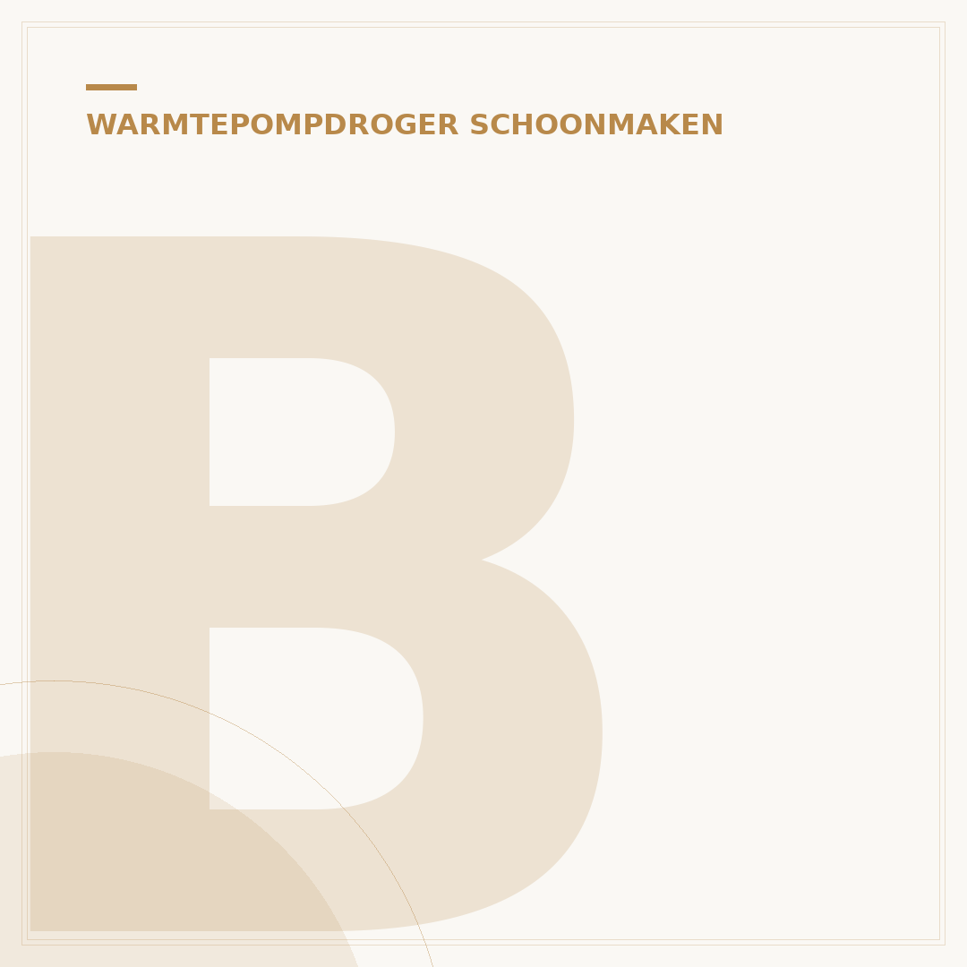 Bosch Warmtepompdroger Schoonmaken: 5 Stappen voor Efficiëntie