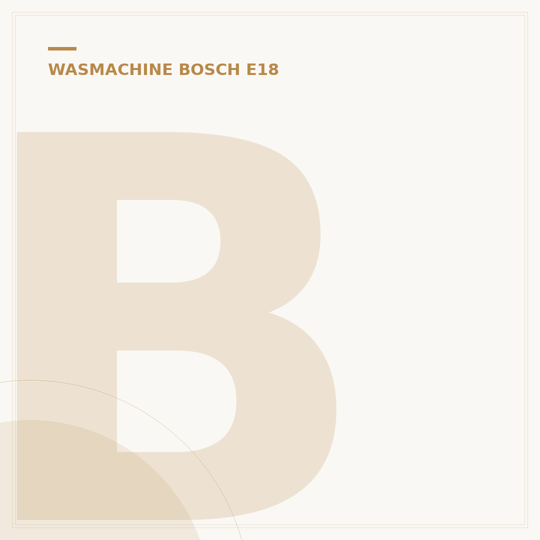 Bosch Wasmachine Foutmelding E18: Snelle Oplossingen (2024)