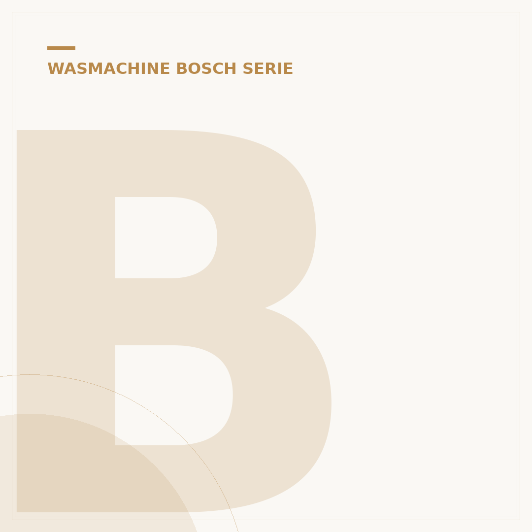 Bosch Wasmachine Serie 4: Optimale Prestaties Op Uw Locatie