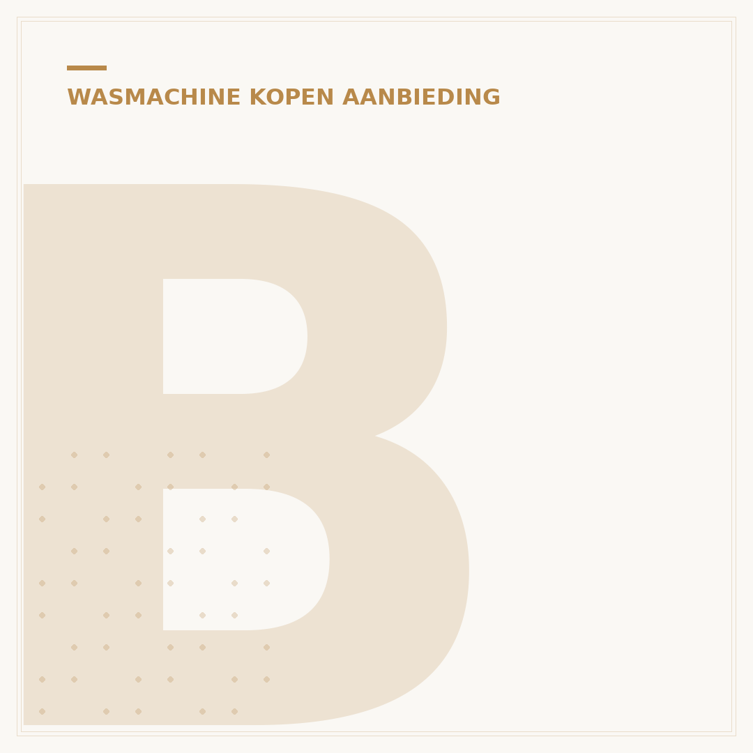 Bovenlader Wasmachine Aanbieding: Slimme Keuze voor Elke Ruimte