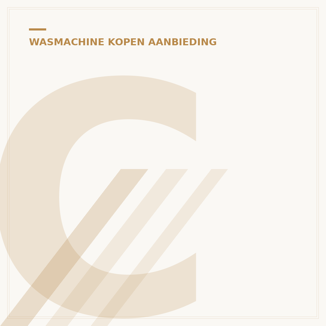 Coolblue Wasmachine Aanbieding: Vind Uw Beste Deal Vandaag
