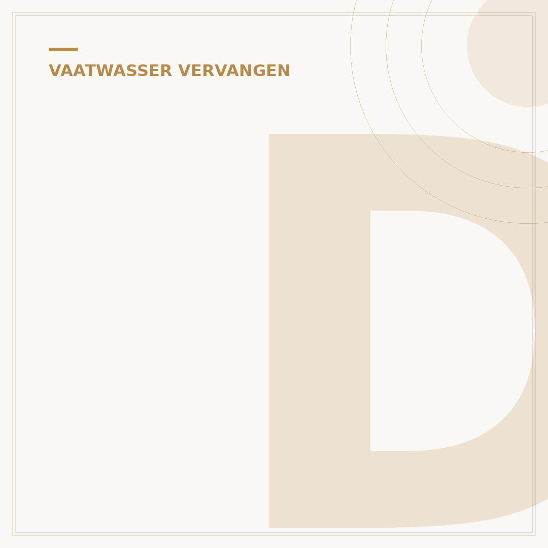 Deurveren Vaatwasser Vervangen: 5 Stappen & Kosten