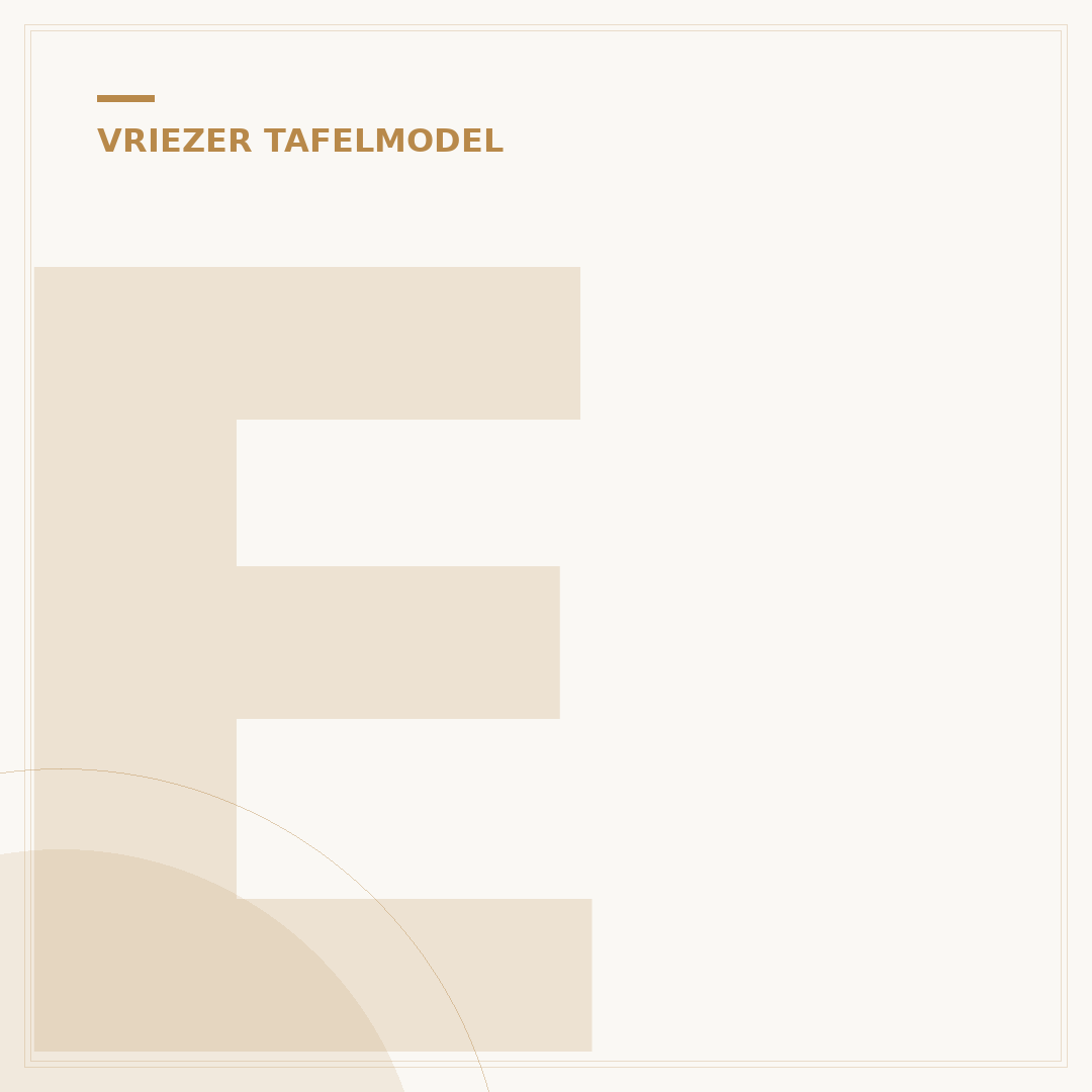Etna Vriezer Tafelmodel: De Beste Keuze voor Uw Keuken