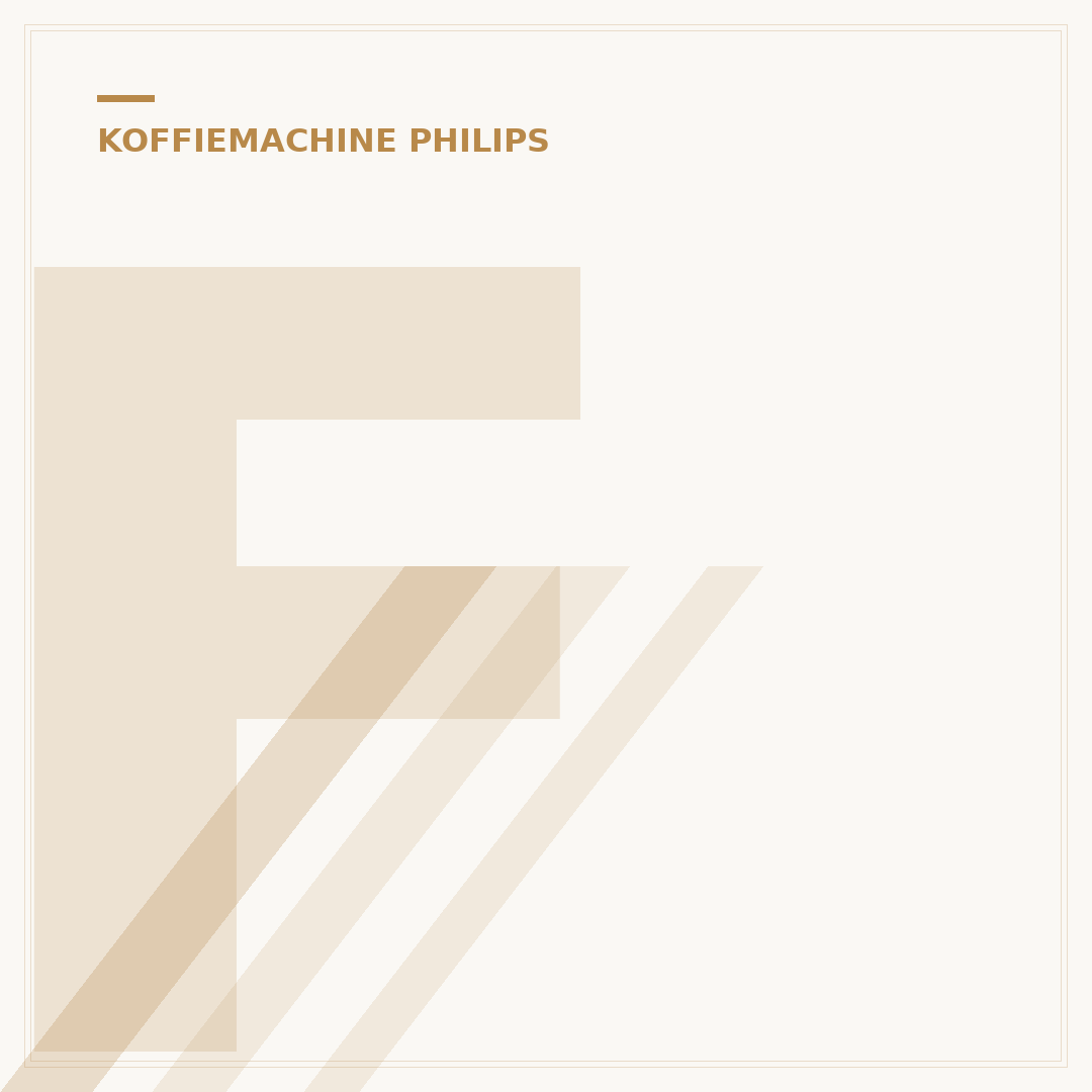 Filter Philips Koffiemachine: Gids & Tips voor Smaak