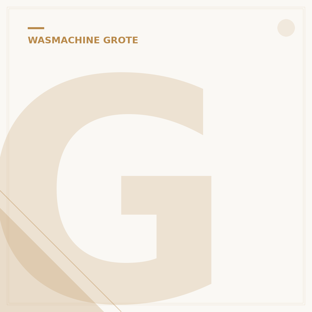 Grote Wasmachine 12 kg: Topmodellen & Plaatsingsadvies
