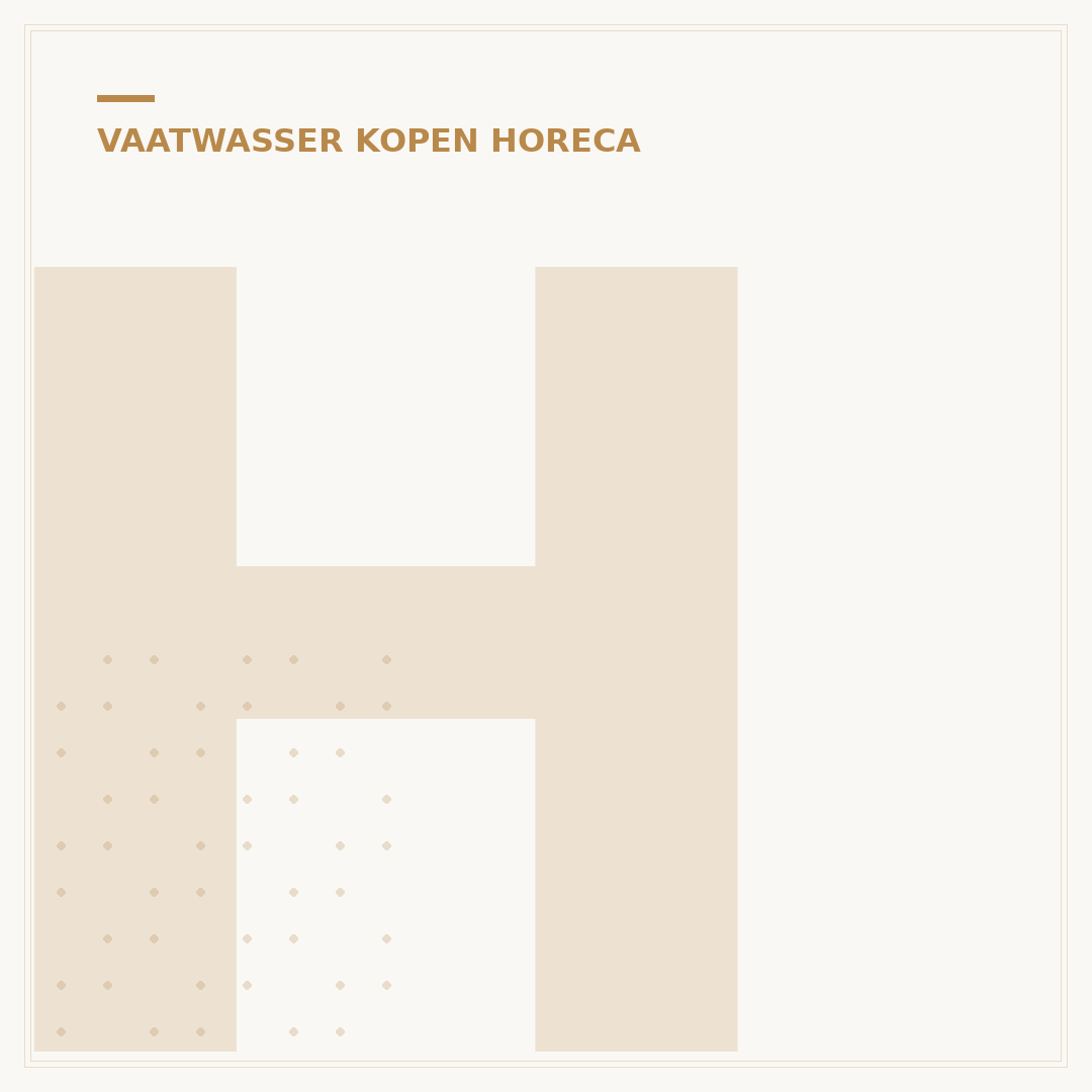 Horeca Vaatwasser Tweedehands: 5 Tips voor een Slimme Koop
