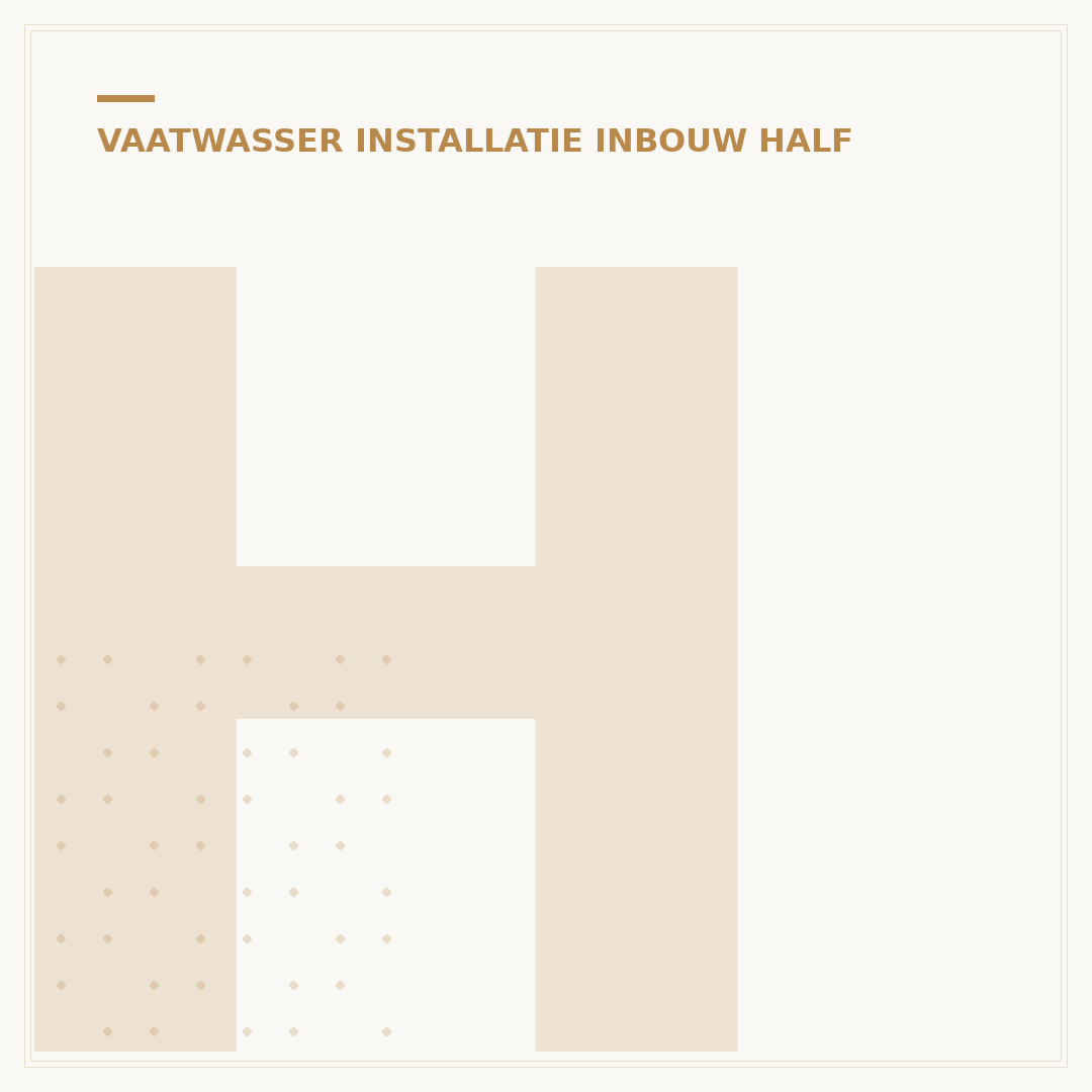Half Inbouw Vaatwasser: 5 Locaties & Tips voor U