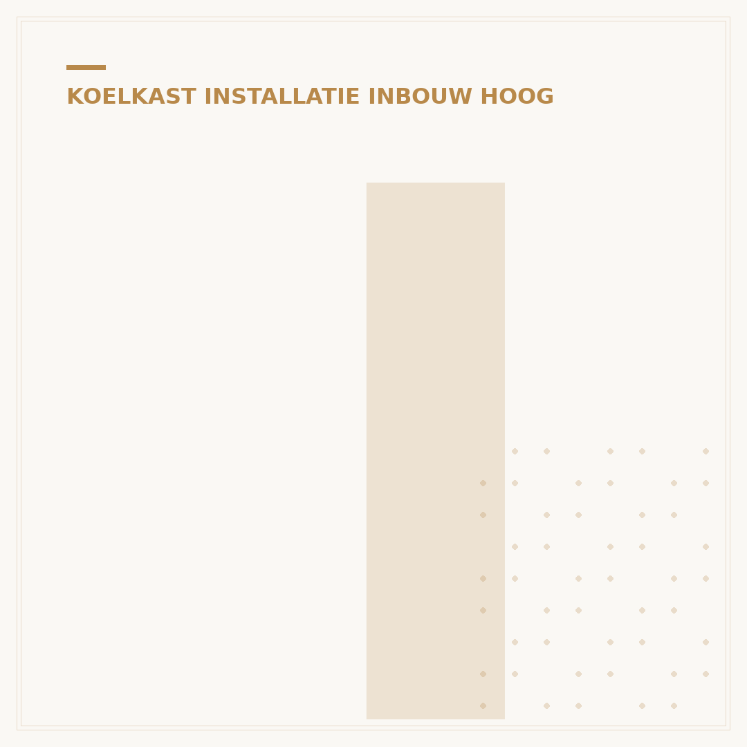 Inbouw Koelkast 200 cm Hoog: Maximale Ruimte & Koelkracht