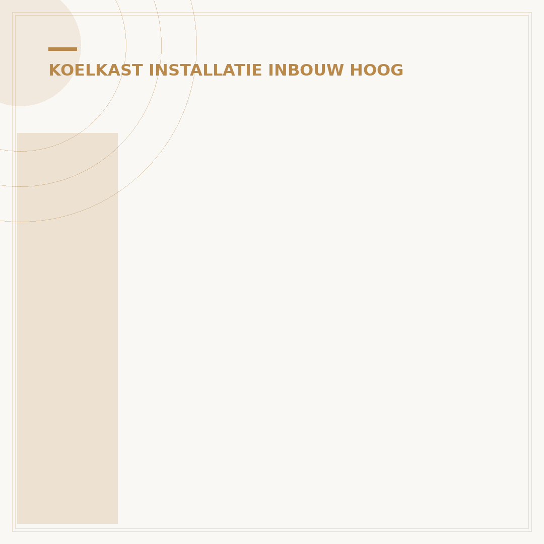 Inbouw koelkast 88 cm hoog: Plaatsing & Keuze Gids