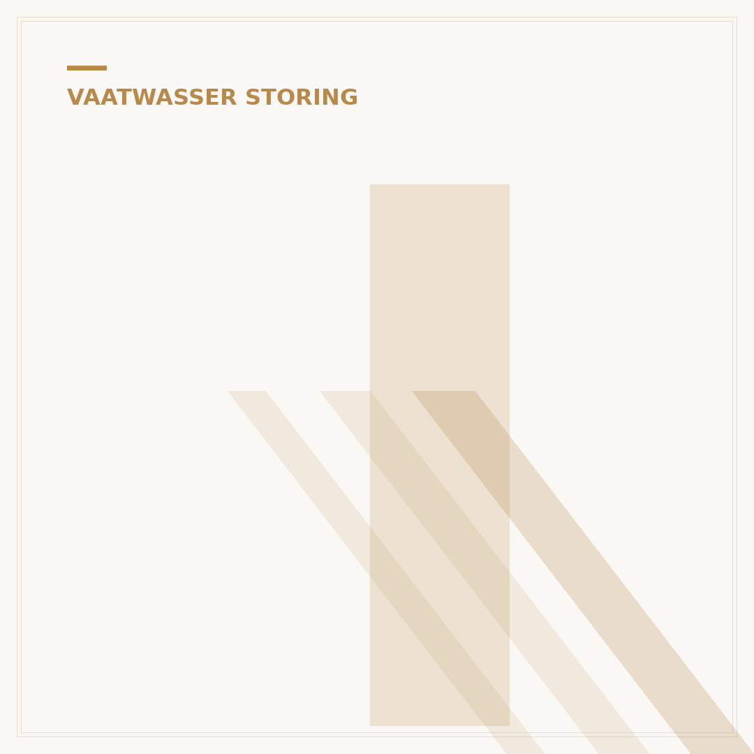 Inventum Vaatwasser Storing Oplossen: 5 Stappen Gids