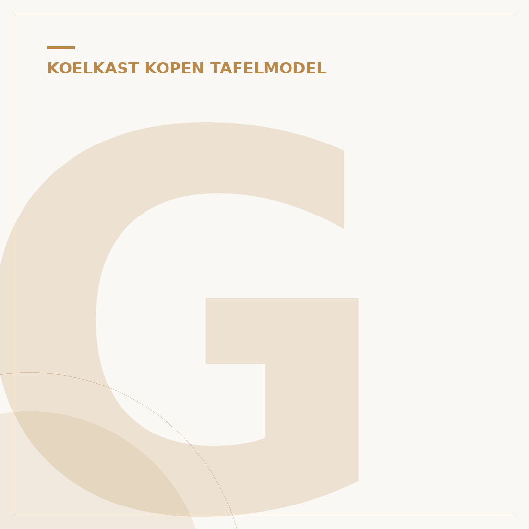 Goedkoop Tafelmodel Koelkast: Bespaar Slim in 2024