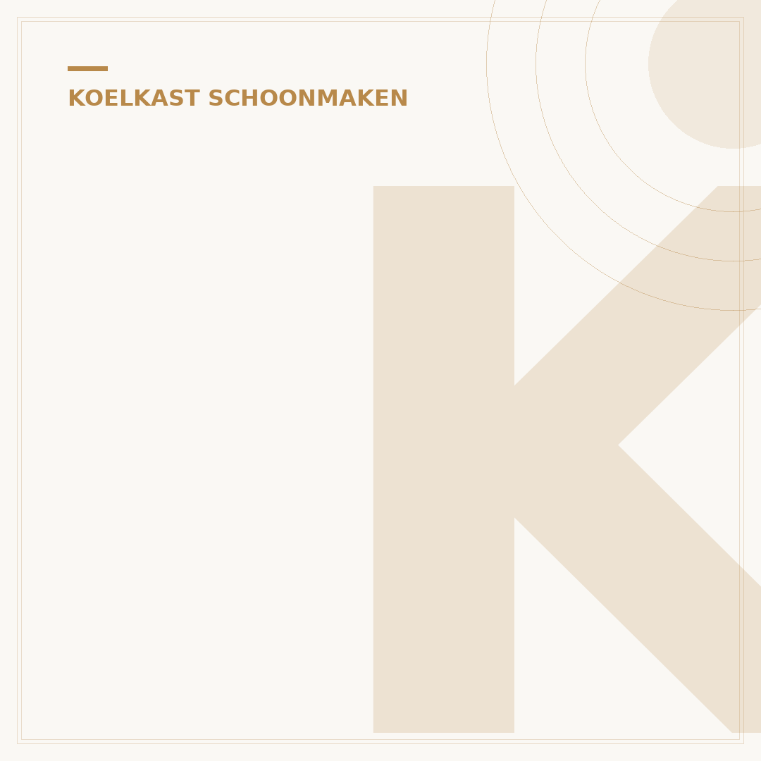 Koelkast Schoonmaken: Oma Weet Raadt met 5 Slimme Tips