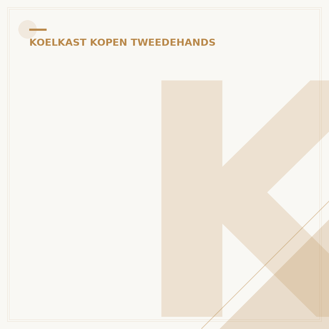 Koelkast met Vriesvak Tweedehands: 5 Slimme Kooptips