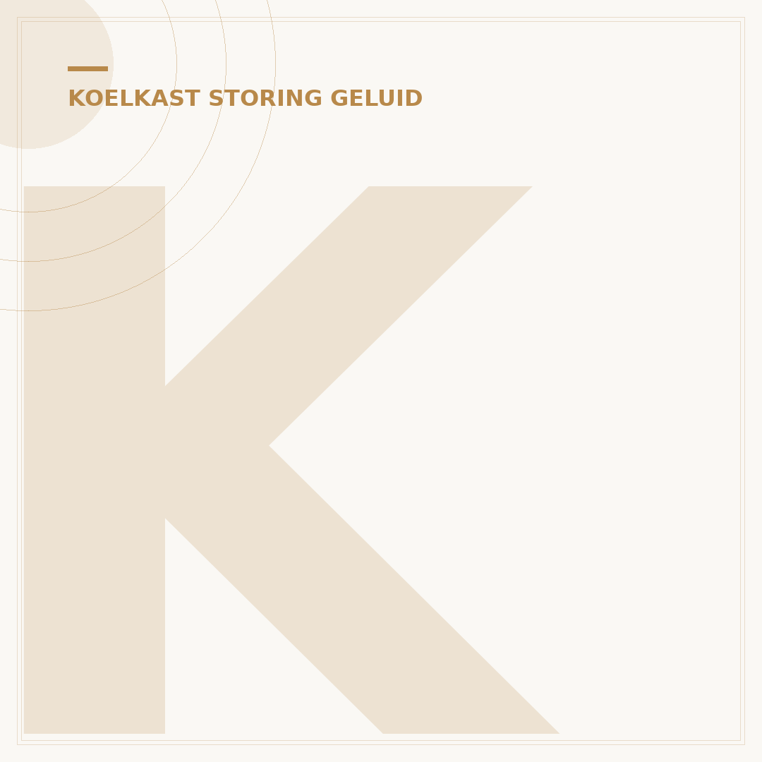 Koelkast Maakt Zoemend Geluid? 5 Oplossingen voor Stille Keuken