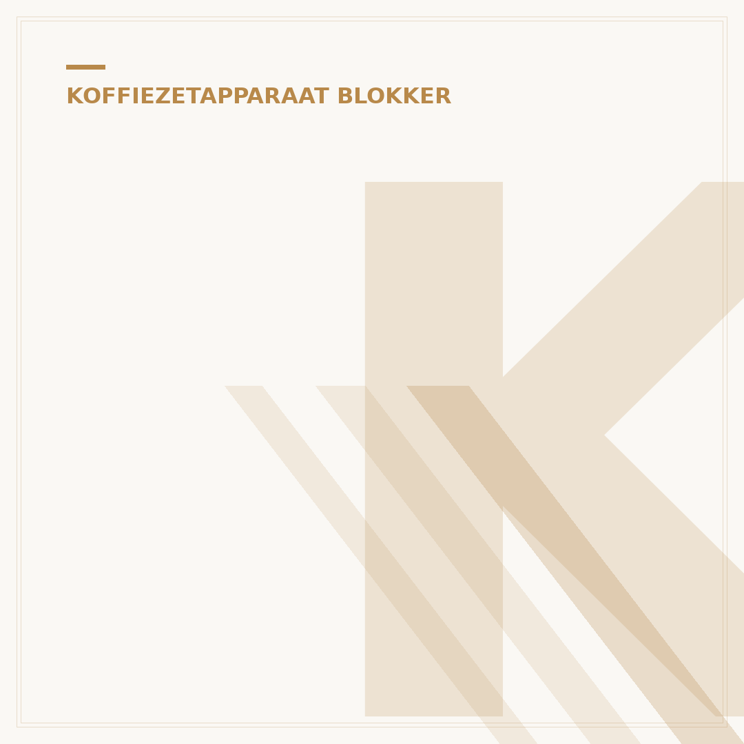 Koffiezetapparaat met Thermoskan Blokker: Kies Uw Topmodel Nu!