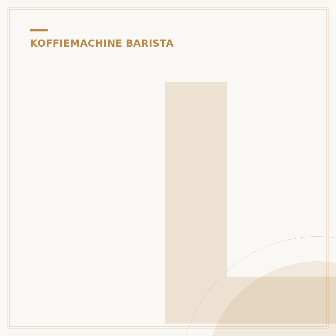L'OR Barista Koffiemachine: Optimal Plaatsen & Gebruiken