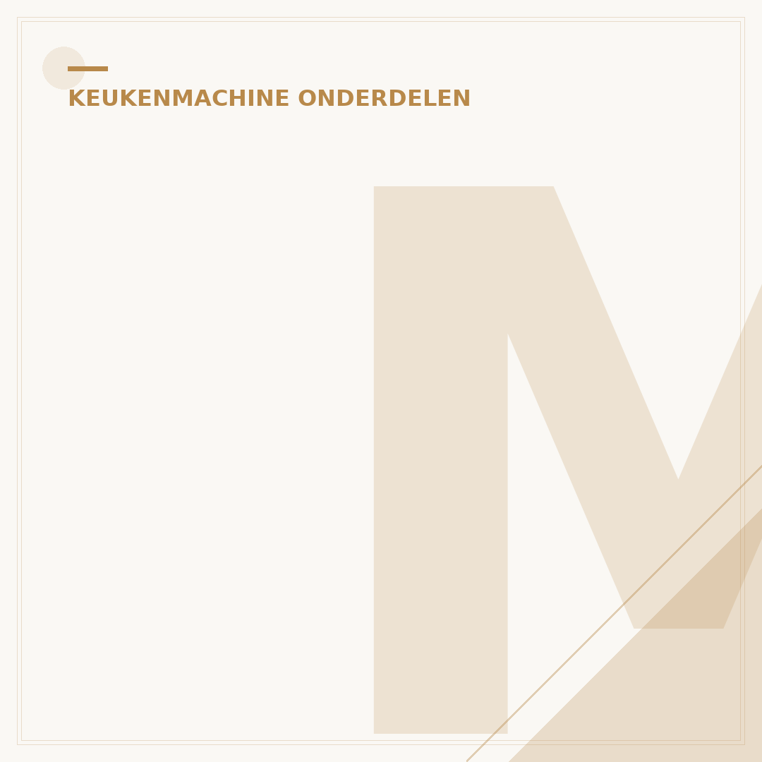 Magimix Keukenmachine Onderdelen: 5 Tips voor Directe Oplossingen