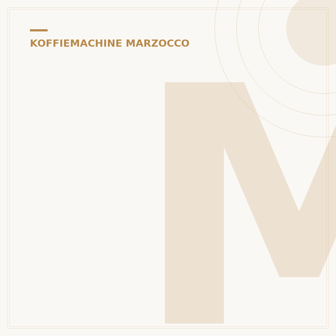 Marzocco Koffiemachine: 5 Tips voor de Ideale Plaatsing