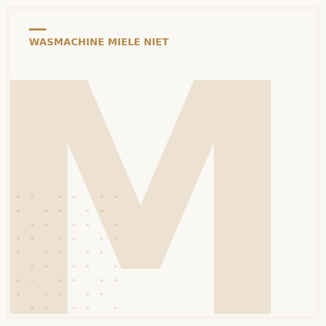 Miele Wasmachine Centreert Niet: 5 Oorzaken & Oplossingen