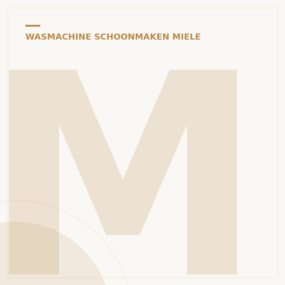 Miele Wasmachine Onderhoud: 5 Cruciale Stappen voor Optimale Werking