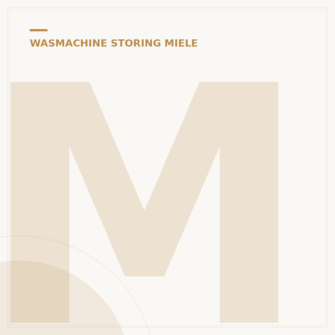Miele Wasmachine Programma Resetten: Directe Oplossing in 3 Stappen
