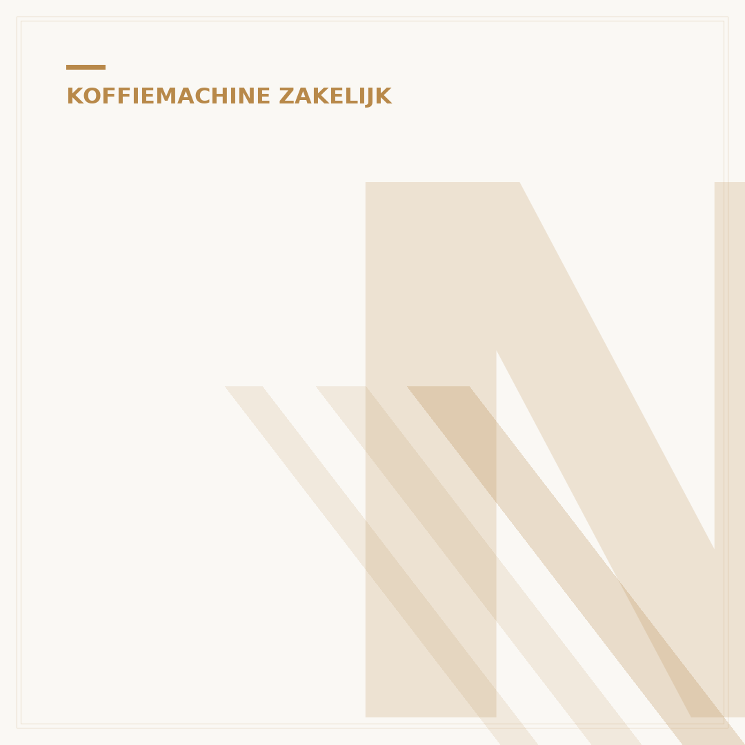 Nespresso Koffiemachine Zakelijk: Plaatsing & Keuze Guide