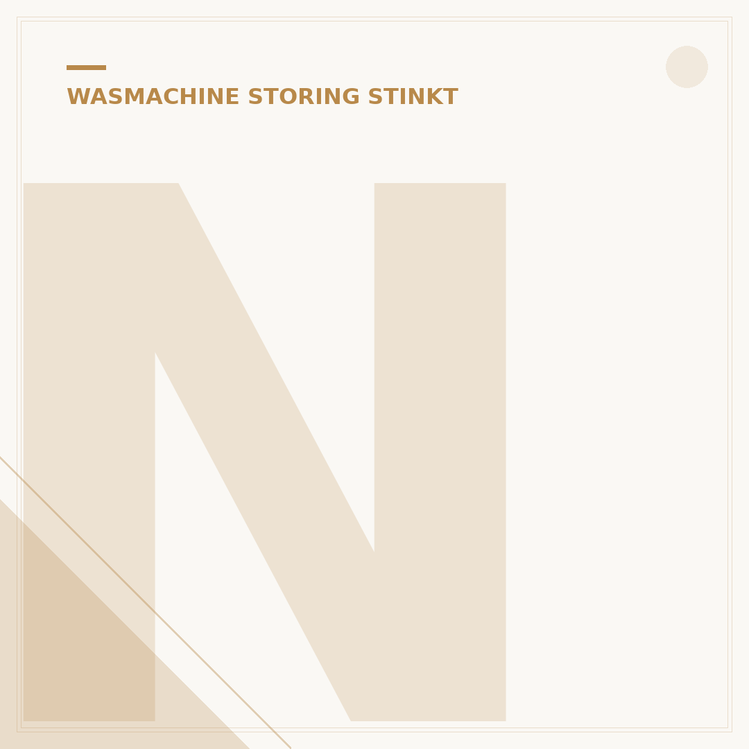 Nieuwe Wasmachine Stinkt: 5 Oorzaken & Oplossingen