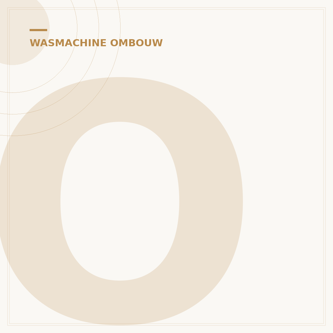 Ombouw voor Wasmachine: 4 Slimme Plaatsingsoplossingen