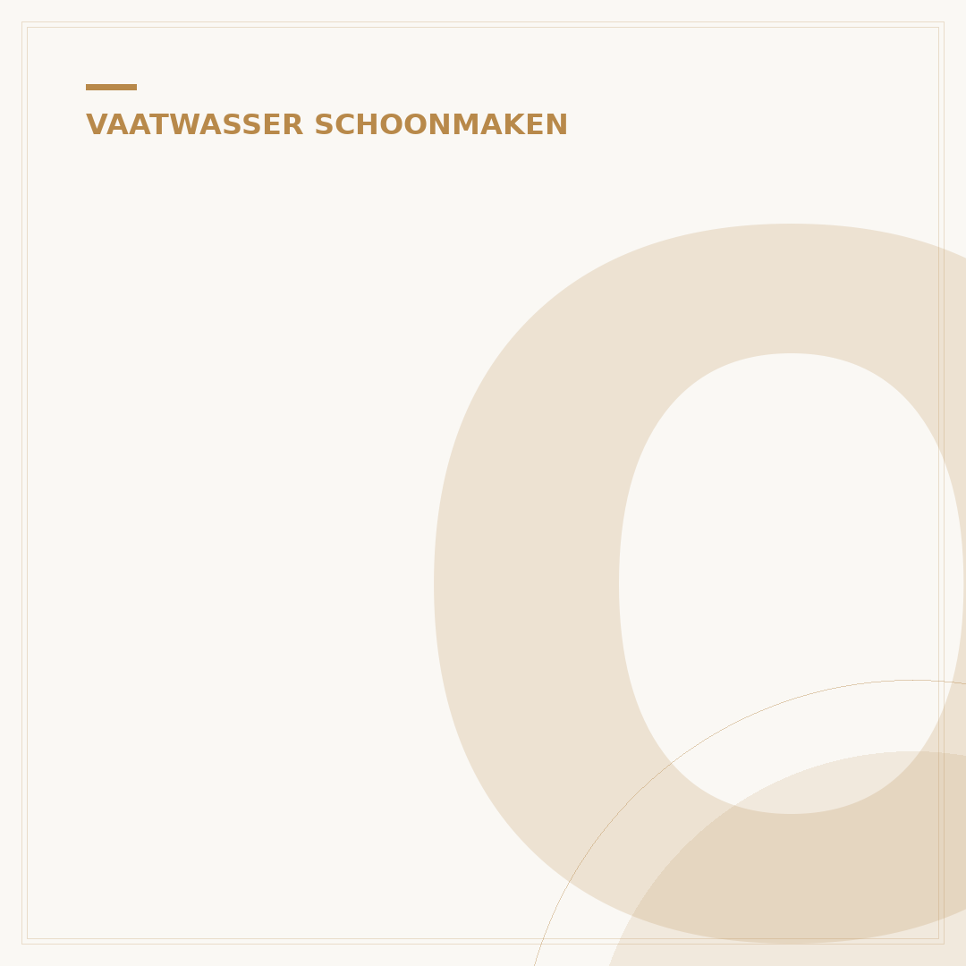 Onderhoud Vaatwasser: 5 Tips voor Langere Levensduur