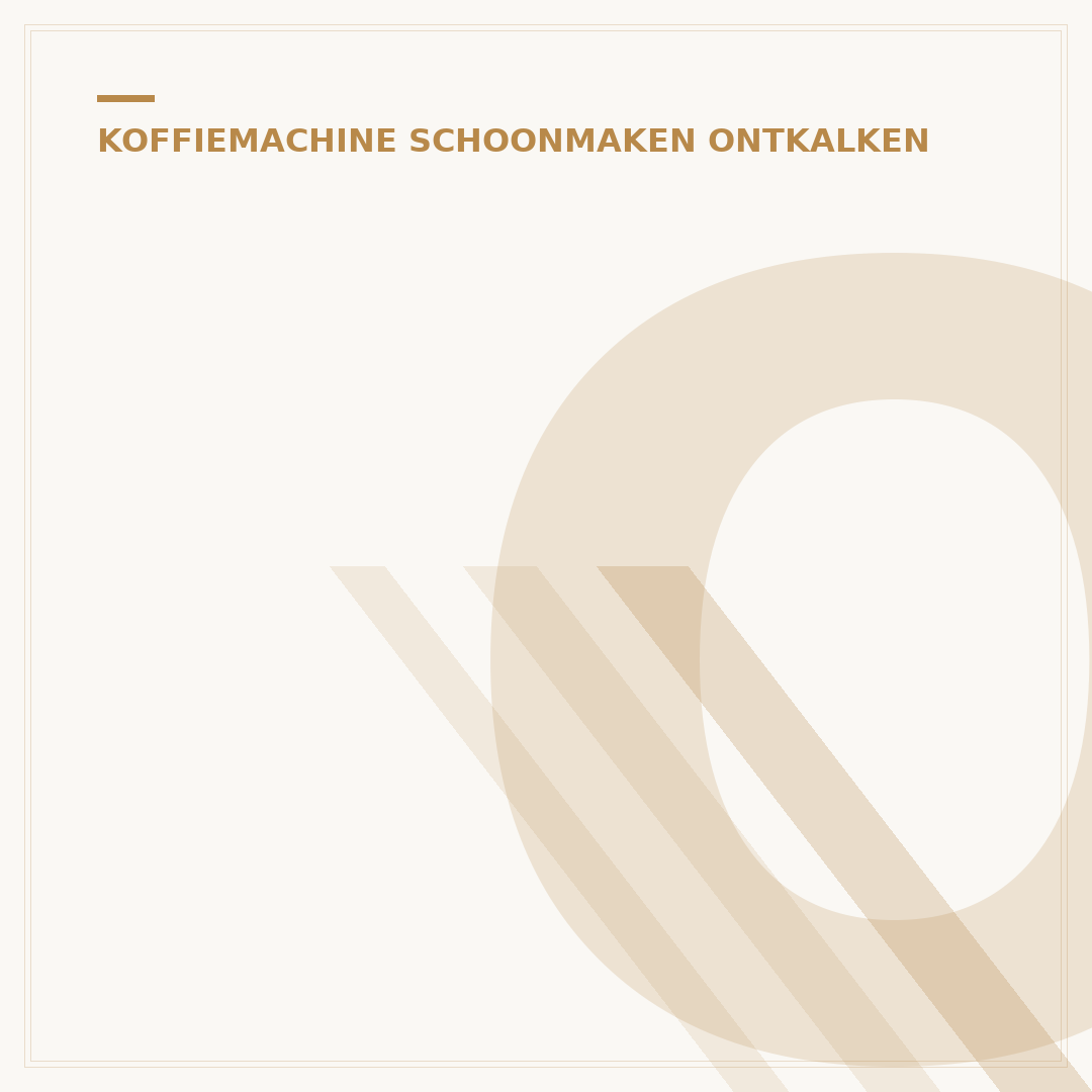 Ontkalken Philips Koffiemachine 2200: 5 Stappen voor Thuis