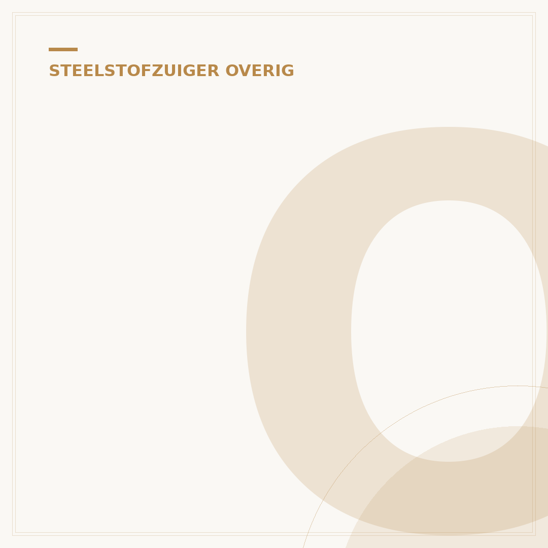 Oryzon Steelstofzuiger: 5 Tips voor Optimale Prestaties