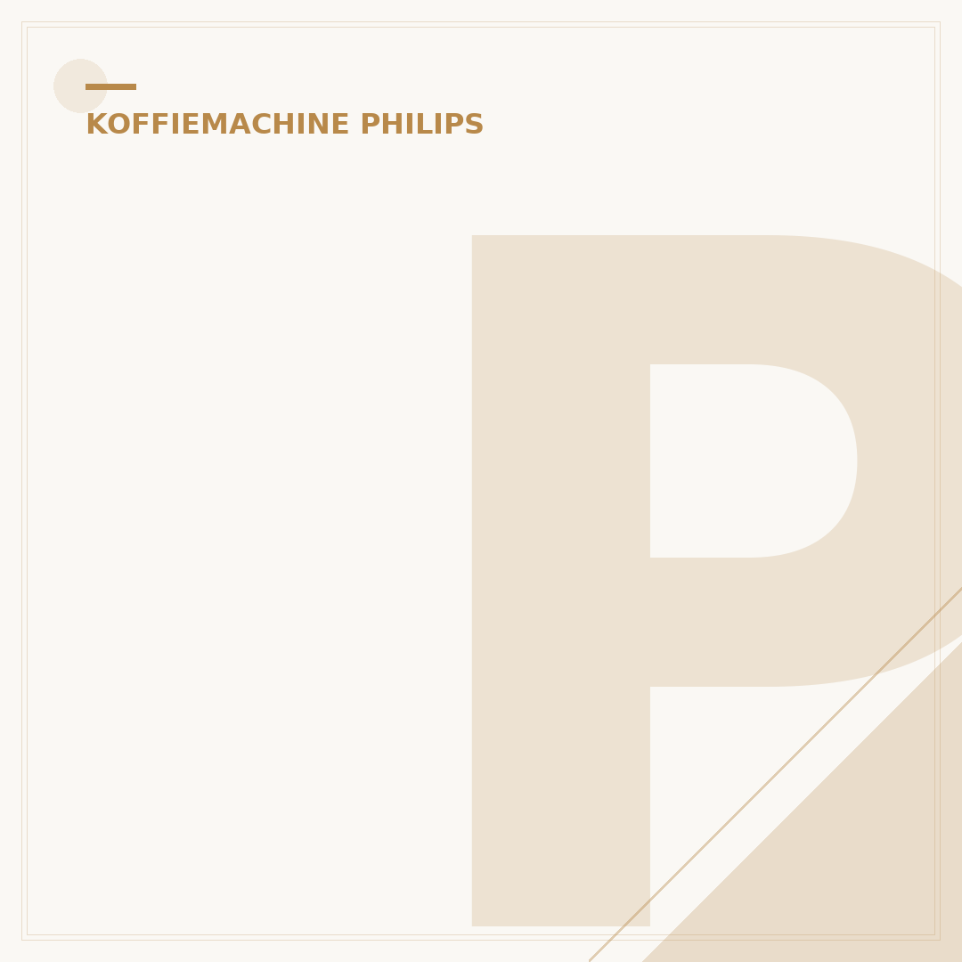 Philips Koffiemachine 5500: Uw Keuze Gids