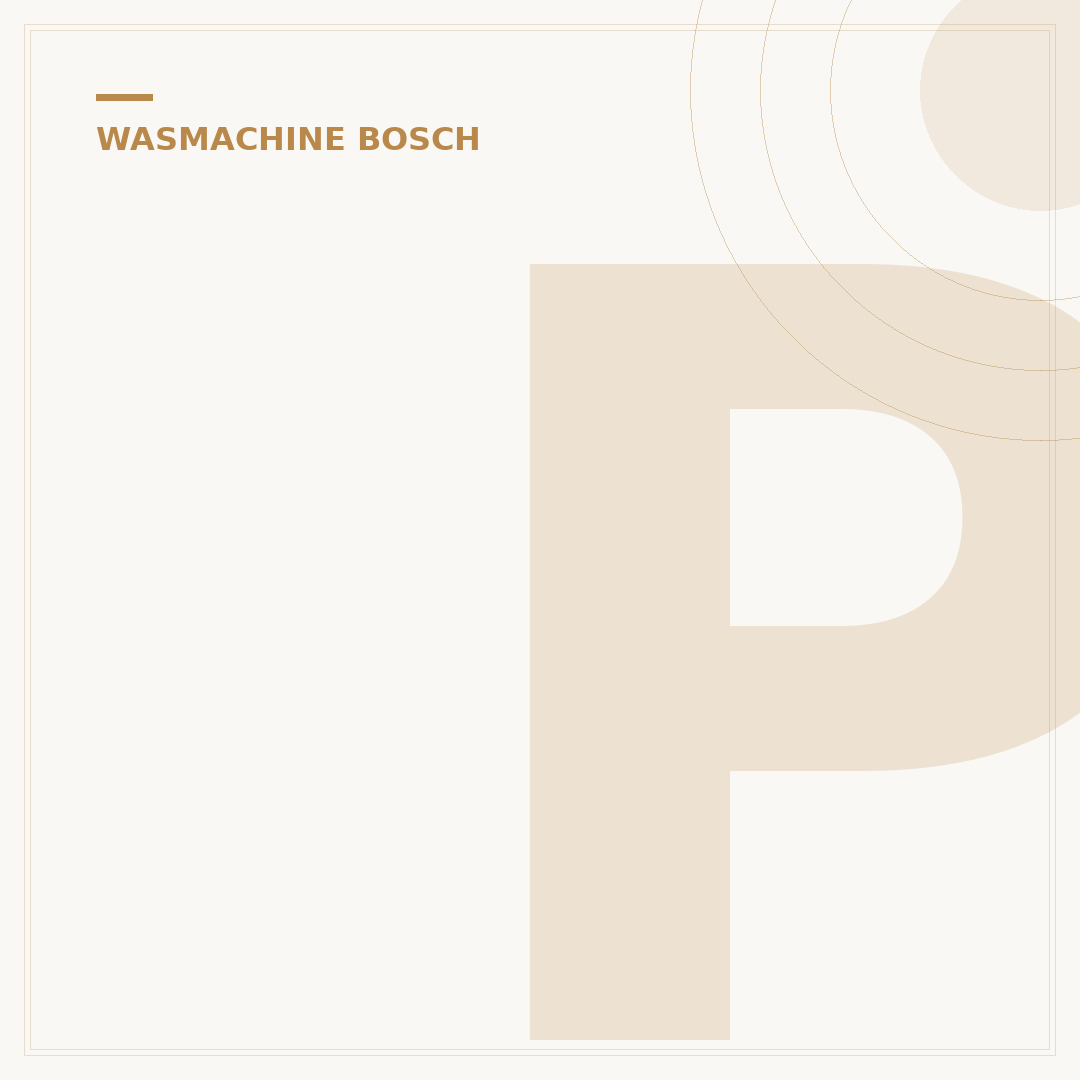 Pomp Bosch Wasmachine: 5 Tips voor Probleemloze Werking
