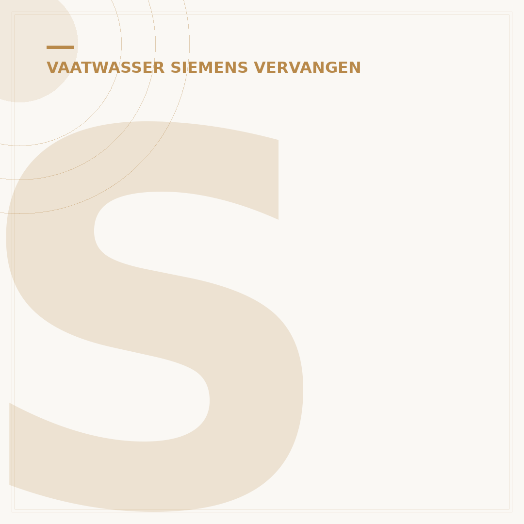Siemens Vaatwasser Pomp Vervangen: Snelle Gids met 5 Stappen