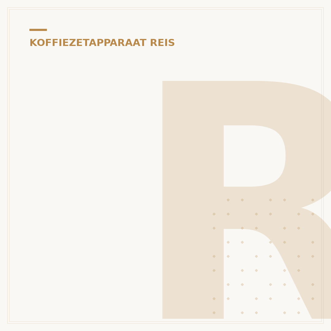 Reis koffiezetapparaat: Compacte Keuzes & Tips voor Onderweg