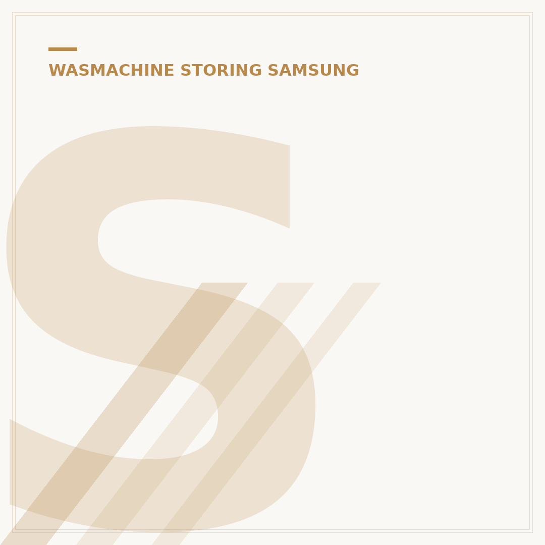 Samsung Wasmachine Resetten: 5 Simpele Stappen Snel Oplossen