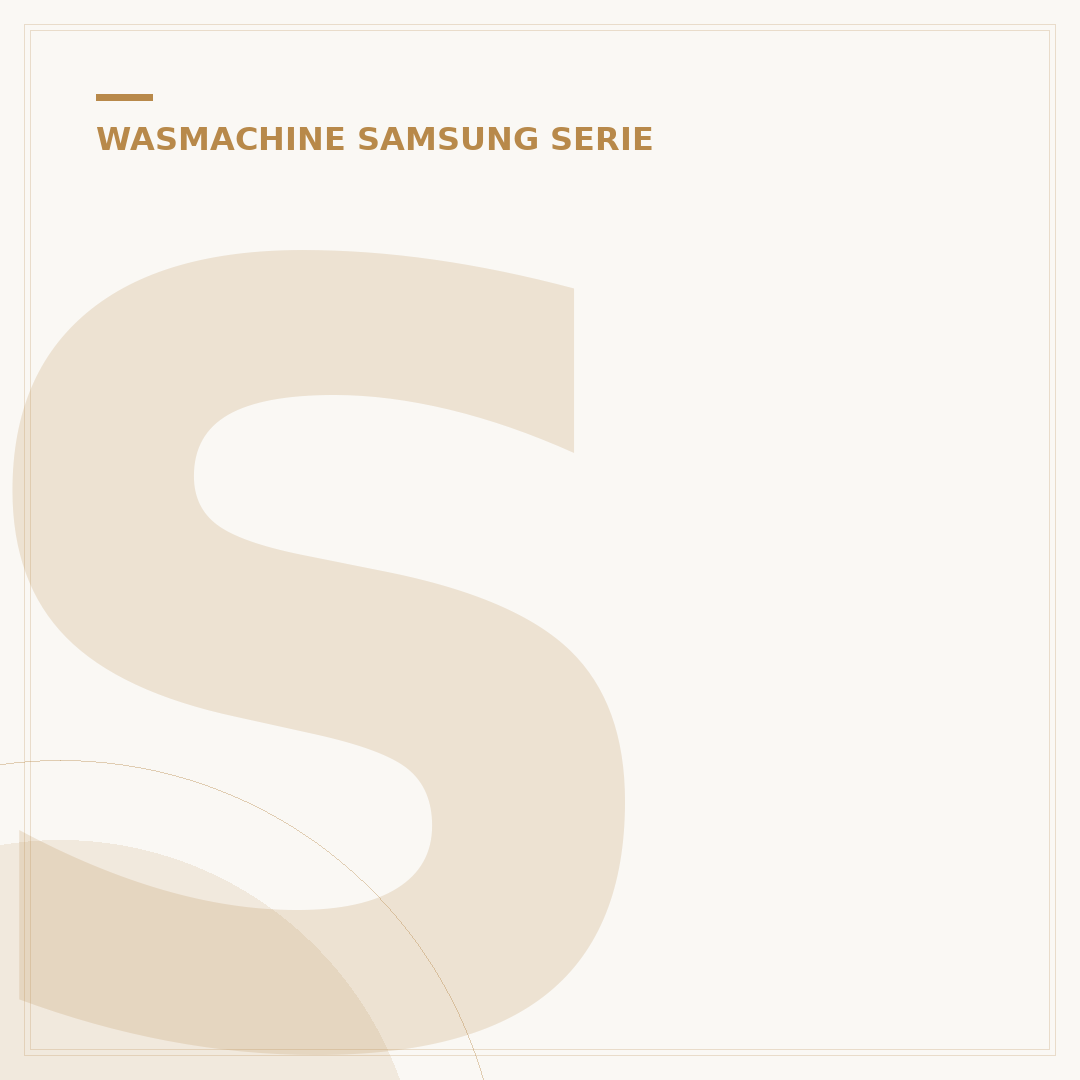 Samsung 7000 Serie Wasmachine: Uw Ruimte, Optimale Prestaties